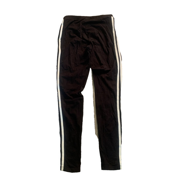 ADIDAS WOMEN'S BLACK/WHITE 3 STRIPE LEGGINGS SIZE SMALL-EUC - Picture 3 of 3